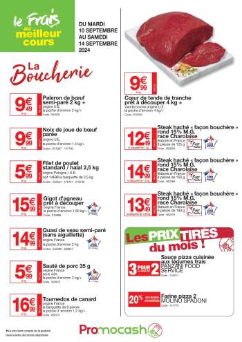 Catalogue Promocash - 10/09/2024 - 14/09/2024.