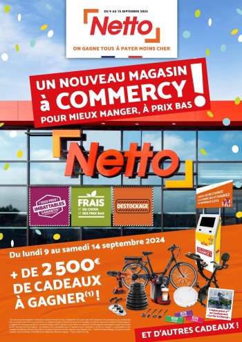 Catalogue Netto - 09/09/2024 - 15/09/2024.