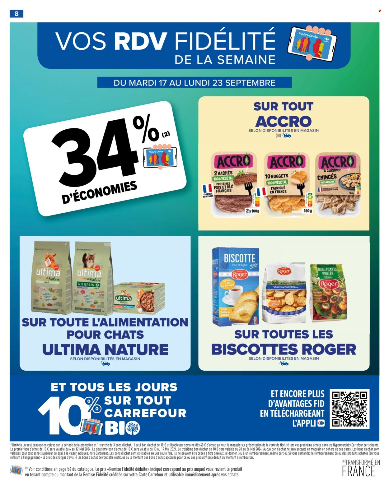 Catalogue Carrefour Hypermarchés - 17/09/2024 - 30/09/2024. Page 10
