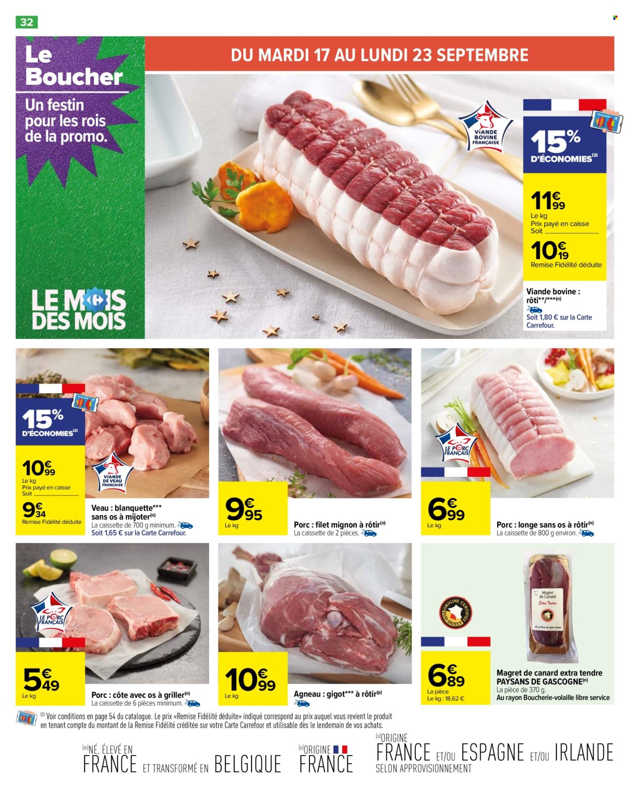 Catalogue Carrefour Hypermarchés - 17/09/2024 - 30/09/2024. Page 34