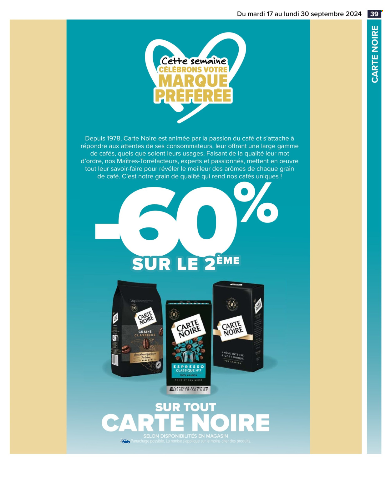 Catalogue Carrefour Hypermarchés - 17/09/2024 - 30/09/2024. Page 41