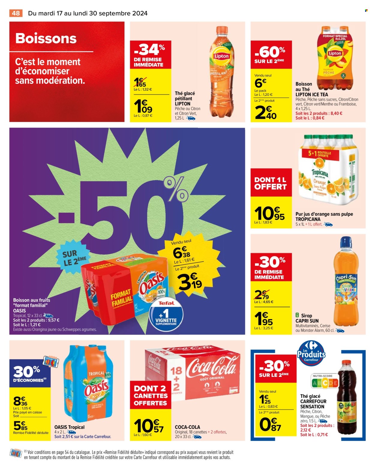 Catalogue Carrefour Hypermarchés - 17/09/2024 - 30/09/2024. Page 50