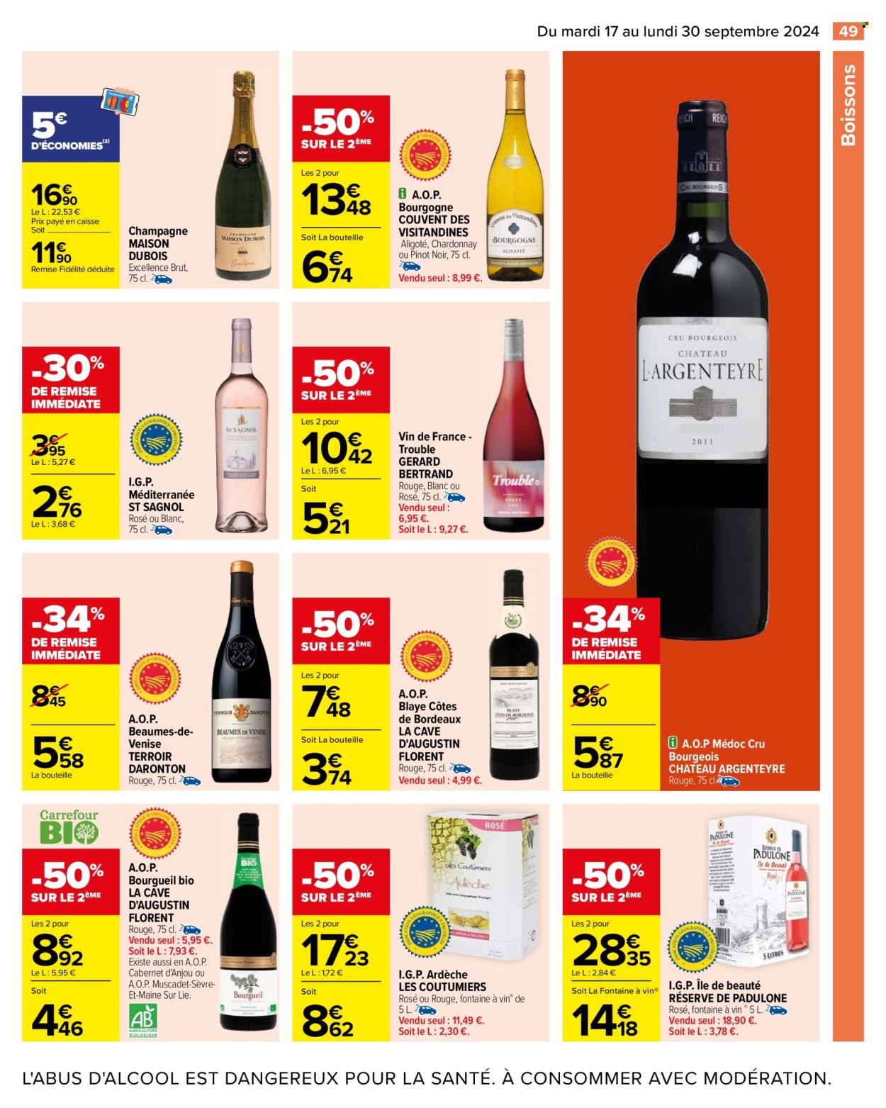 Catalogue Carrefour Hypermarchés - 17/09/2024 - 30/09/2024. Page 51