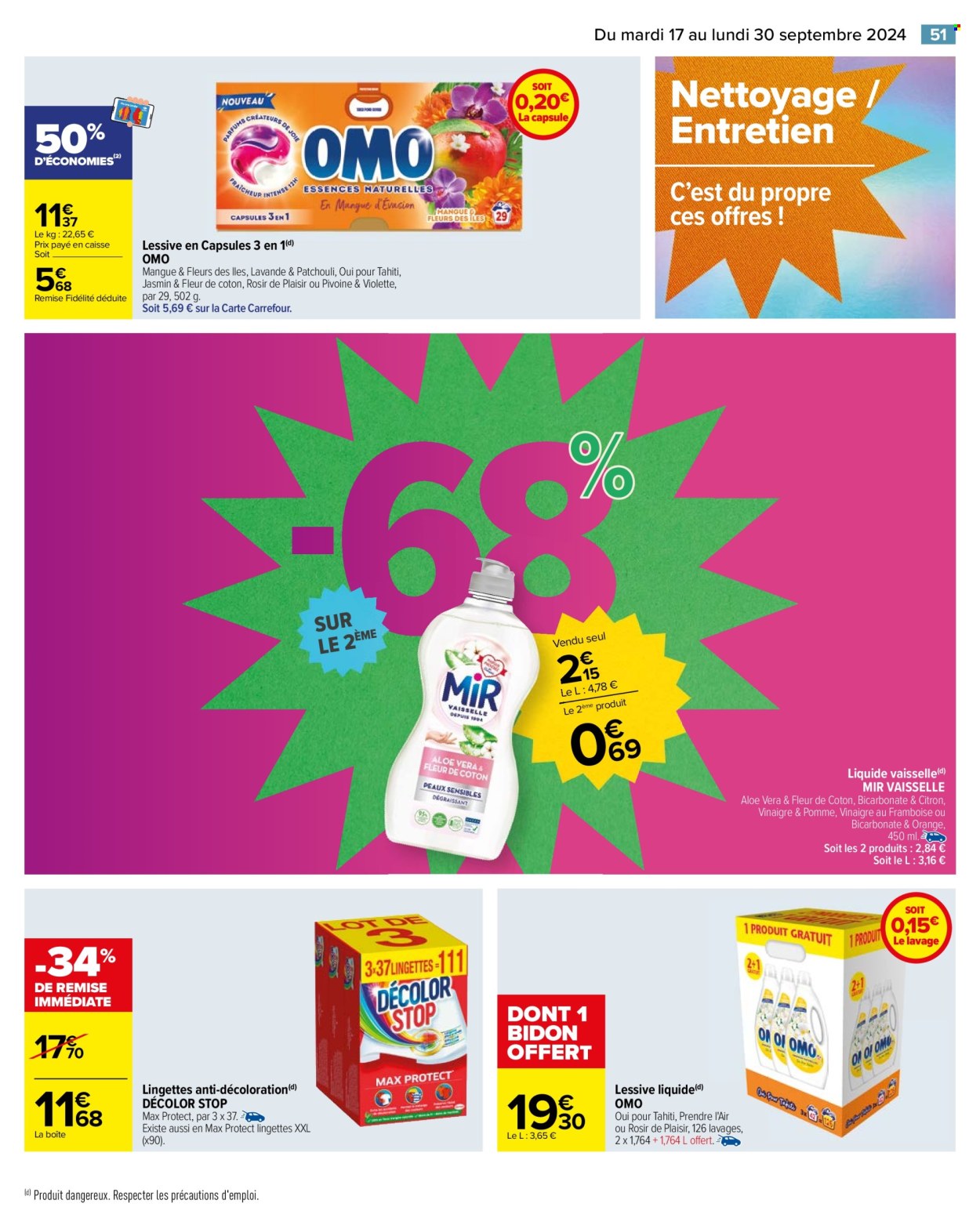 Catalogue Carrefour Hypermarchés - 17/09/2024 - 30/09/2024. Page 53
