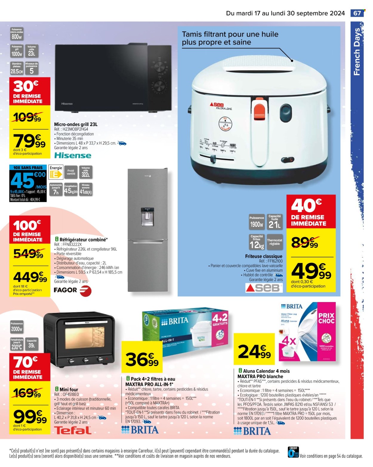 Catalogue Carrefour Hypermarchés - 17/09/2024 - 30/09/2024. Page 69