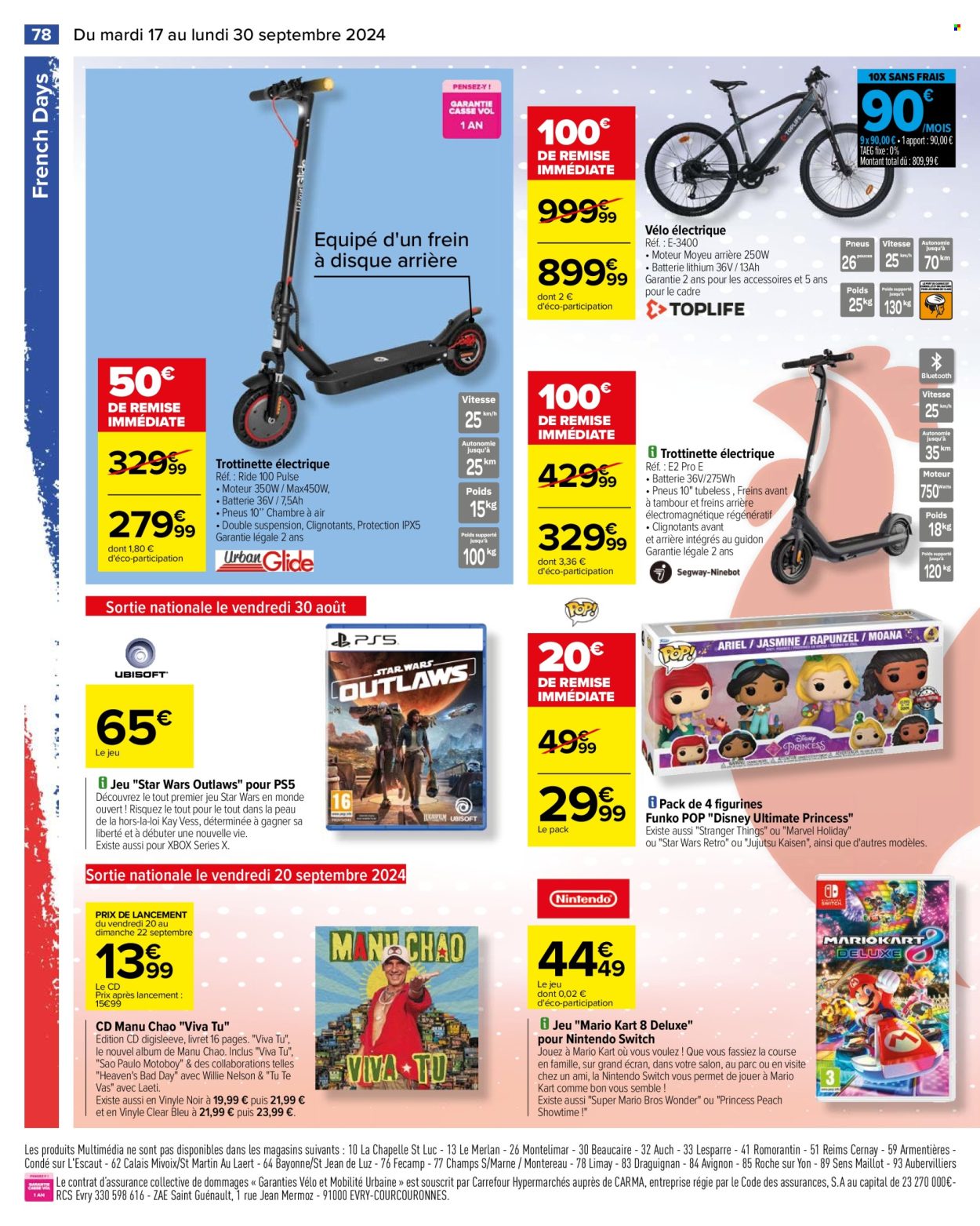 Catalogue Carrefour Hypermarchés - 17/09/2024 - 30/09/2024. Page 80
