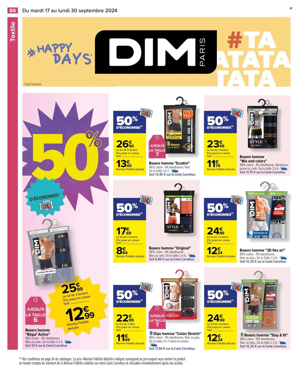 Catalogue Carrefour Hypermarchés - 17/09/2024 - 30/09/2024. Page 88