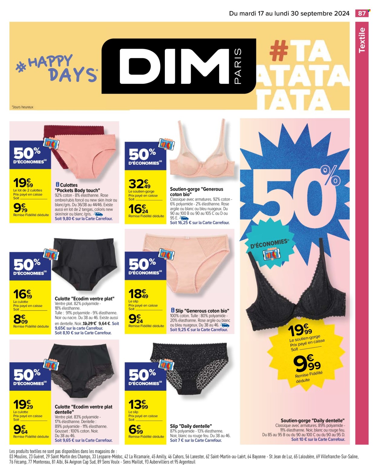 Catalogue Carrefour Hypermarchés - 17/09/2024 - 30/09/2024. Page 89