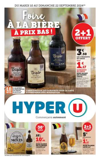 Catalogue HYPER U - 17/09/2024 - 29/09/2024.