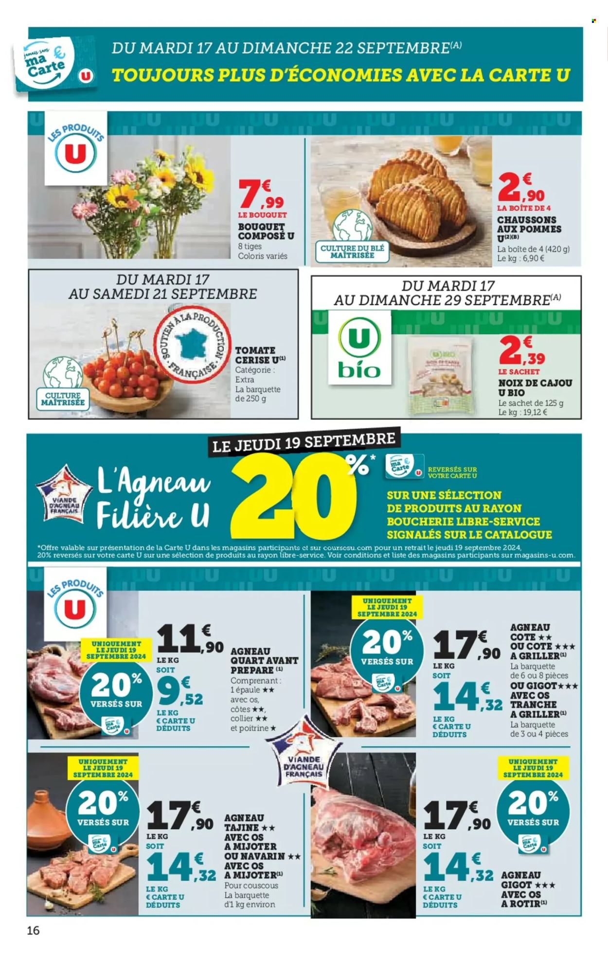 Catalogue SUPER U - 17/09/2024 - 29/09/2024. Page 16