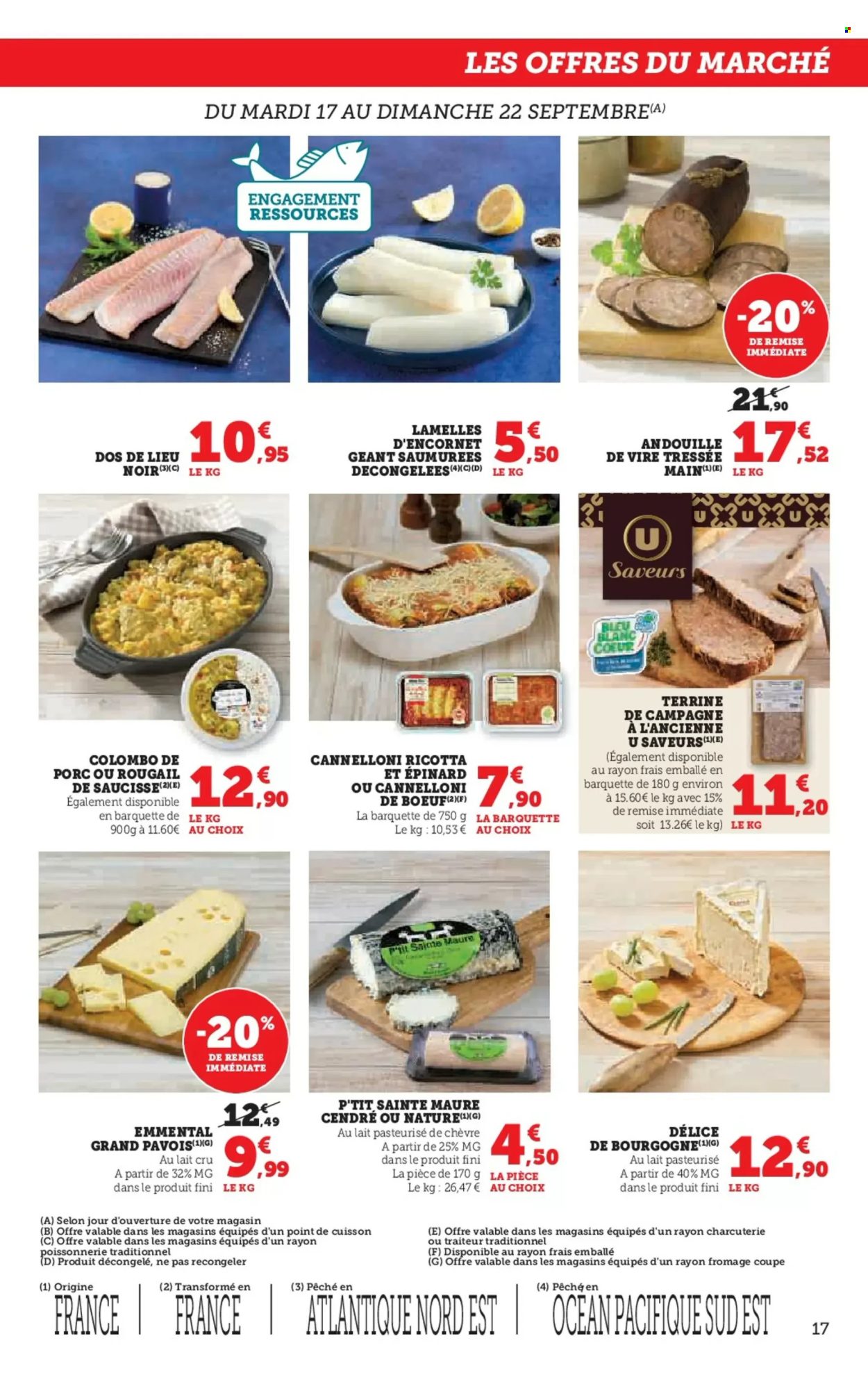 Catalogue SUPER U - 17/09/2024 - 29/09/2024. Page 17