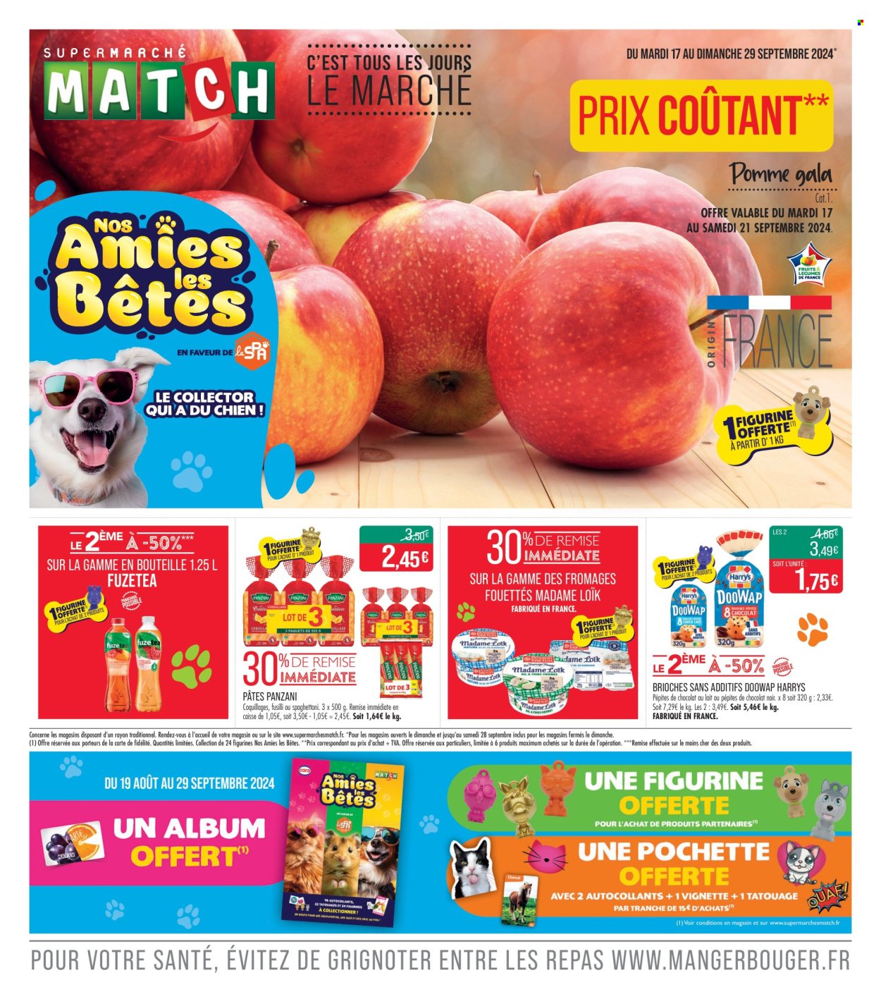 Catalogue Supermarché Match - 17/09/2024 - 29/09/2024. Page 1