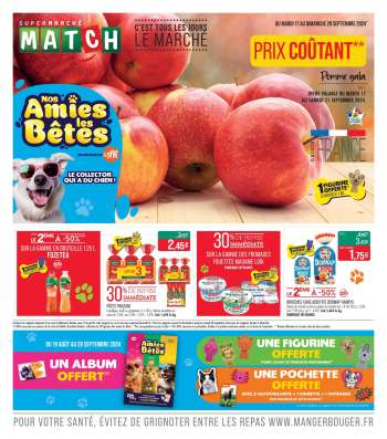 Catalogue Supermarché Match - 17/09/2024 - 29/09/2024.