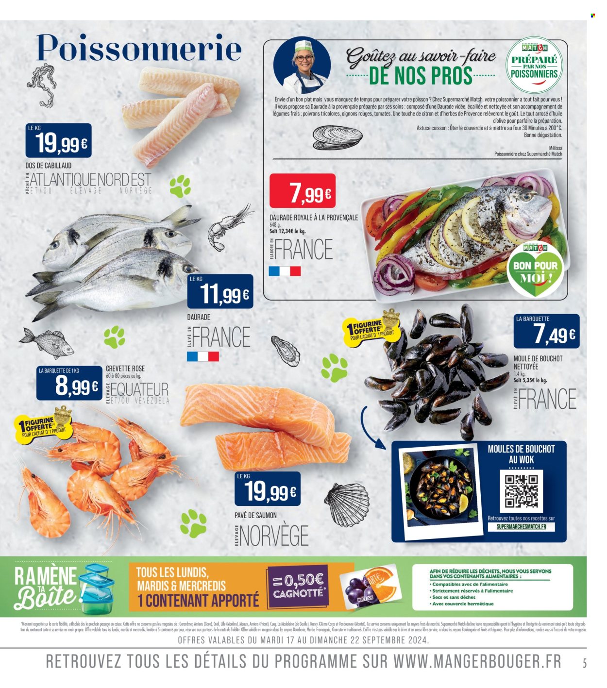 Catalogue Supermarché Match - 17/09/2024 - 29/09/2024. Page 5