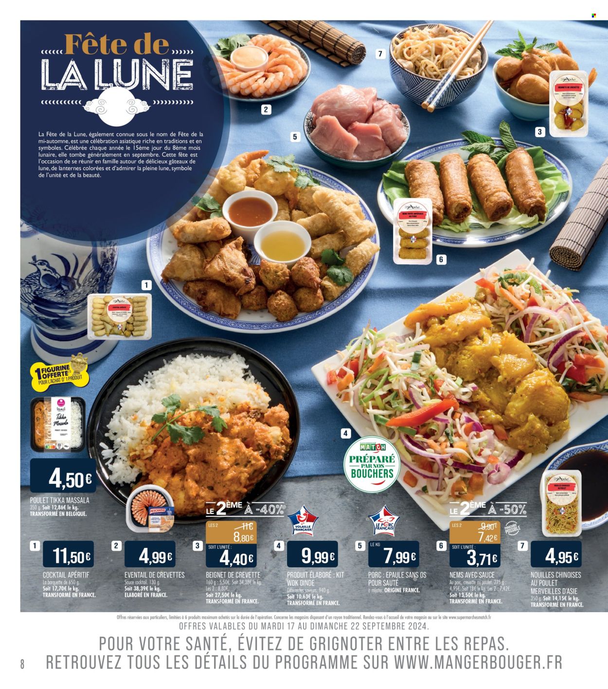 Catalogue Supermarché Match - 17/09/2024 - 29/09/2024. Page 8