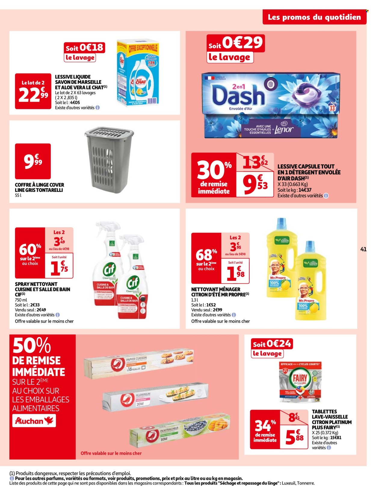 Catalogue Auchan - 17/09/2024 - 23/09/2024. Page 41