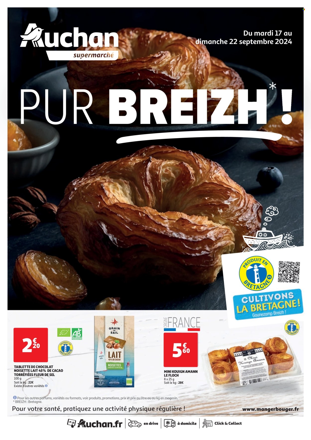 Catalogue Auchan - 17/09/2024 - 22/09/2024. Page 1