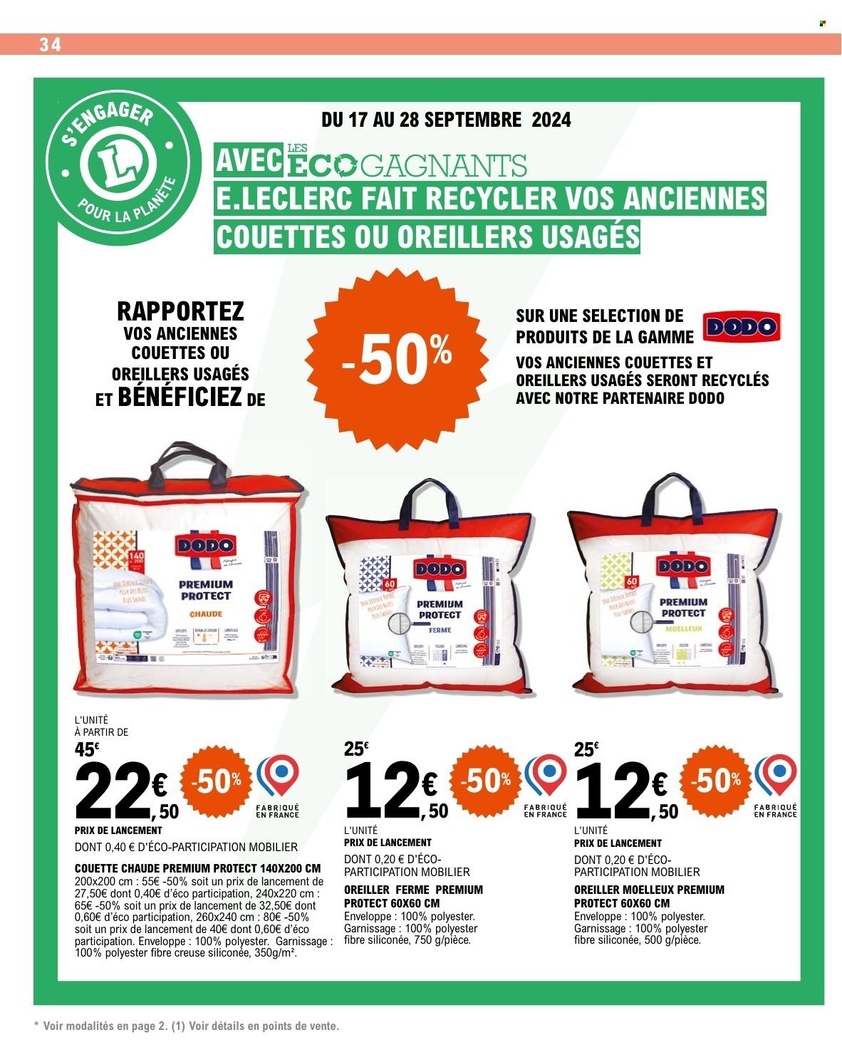 Catalogue E.Leclerc - 17/09/2024 - 28/09/2024. Page 34