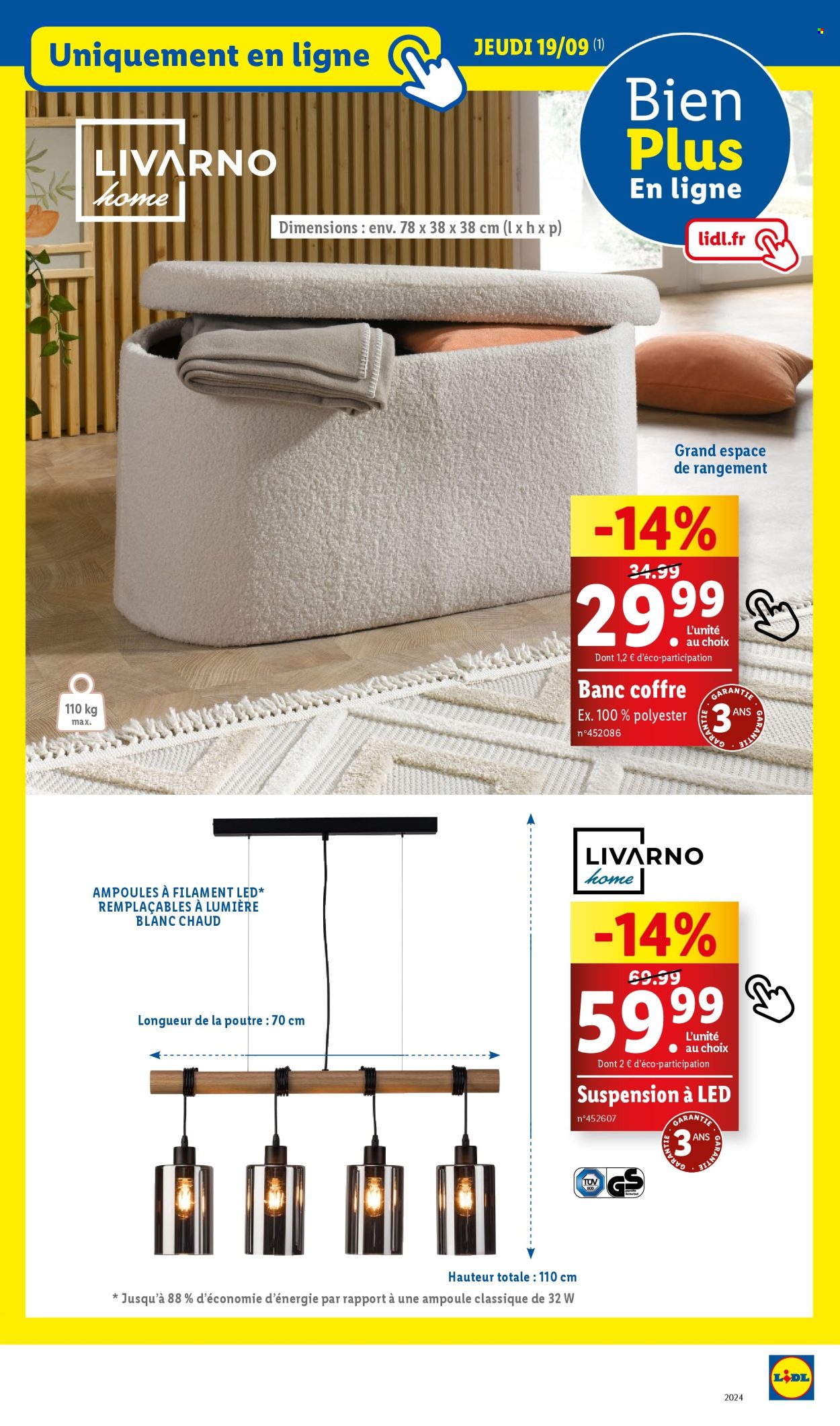 Catalogue Lidl - 16/09/2024 - 19/09/2024. Page 37