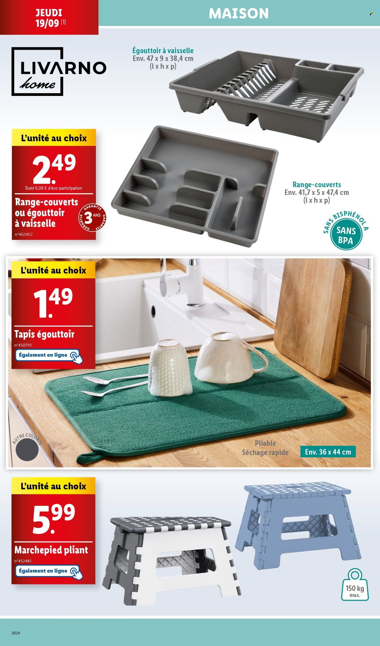 Catalogue Lidl - 16/09/2024 - 19/09/2024. Page 24