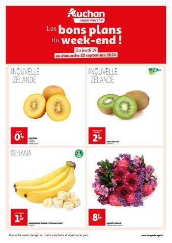 Catalogue Auchan - 19/09/2024 - 22/09/2024.