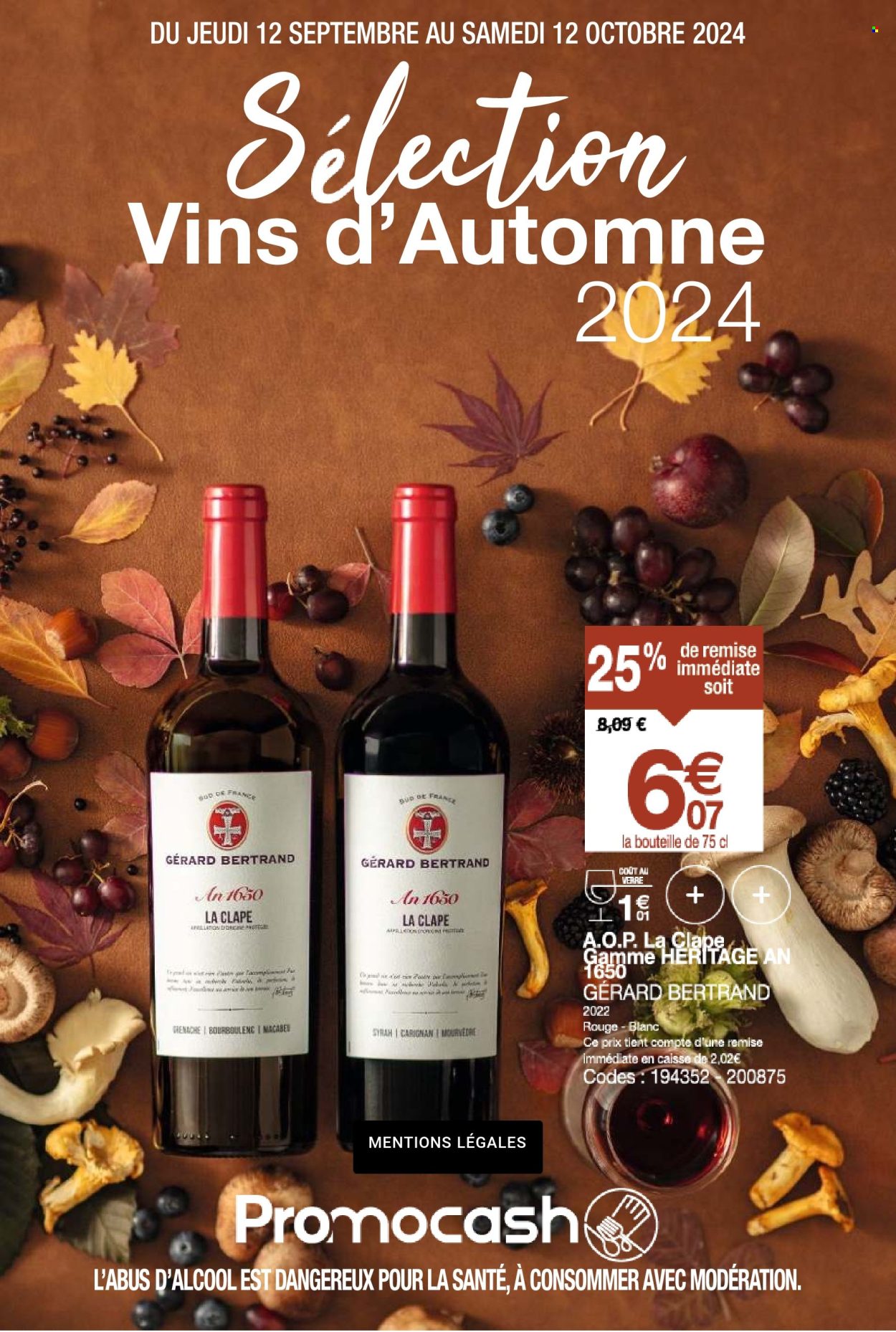Catalogue Promocash - 12/09/2024 - 12/10/2024. Page 1