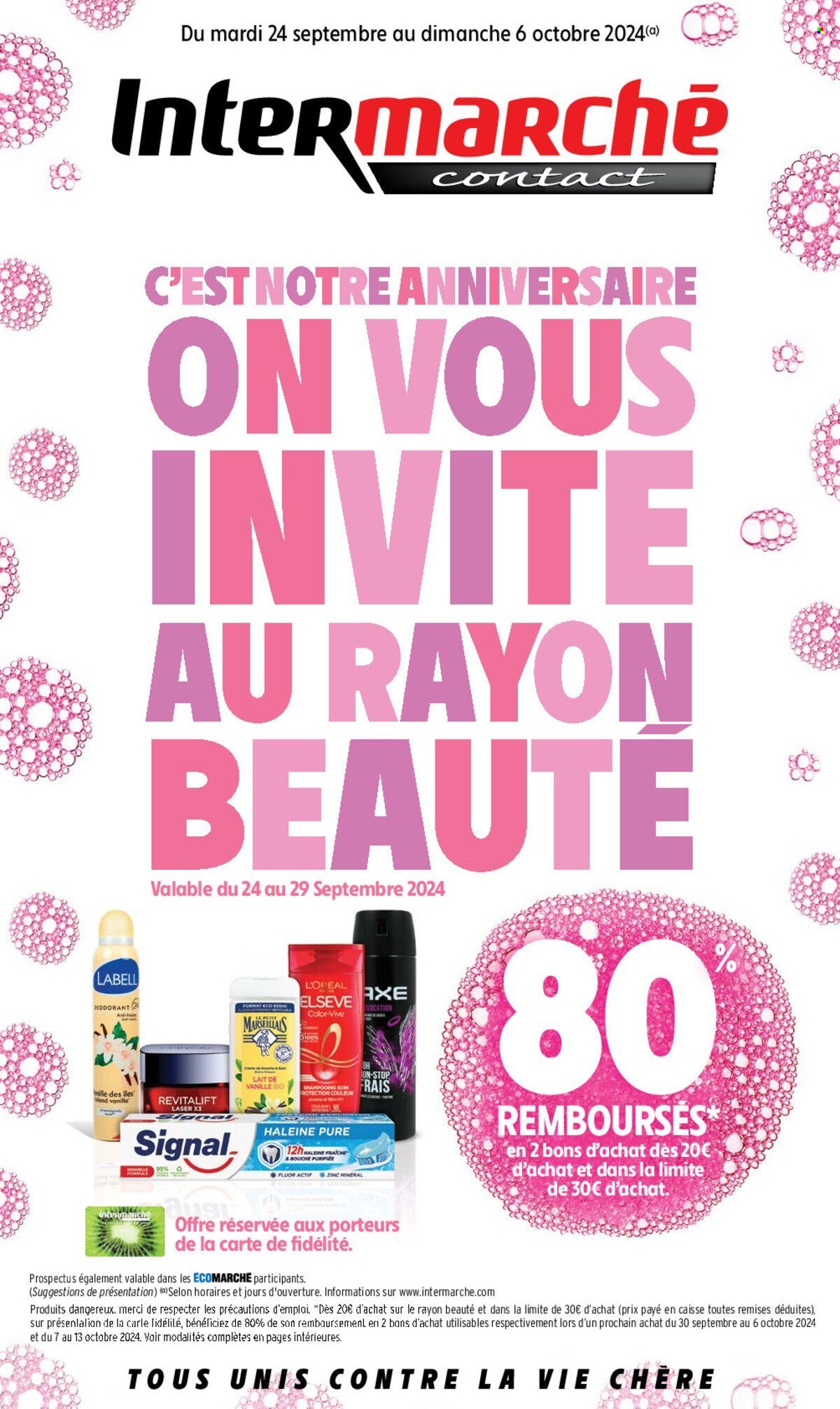 Catalogue Intermarché Contact - 24/09/2024 - 06/10/2024. Page 1