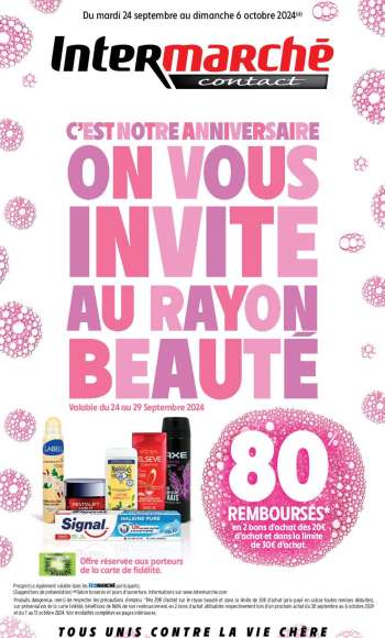 Catalogue Intermarché Contact - 24/09/2024 - 06/10/2024.