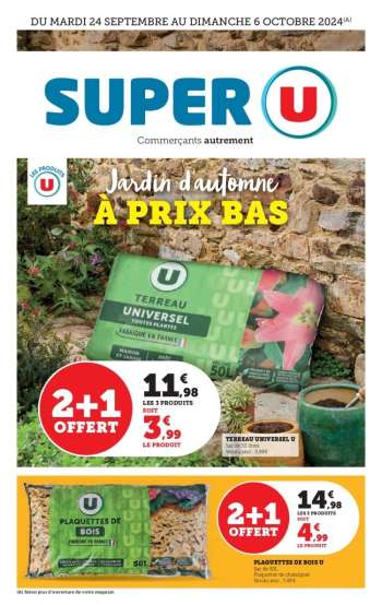 Catalogue SUPER U - 24/09/2024 - 06/10/2024.