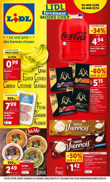 Catalogue Lidl - 25/09/2024 - 01/10/2024.