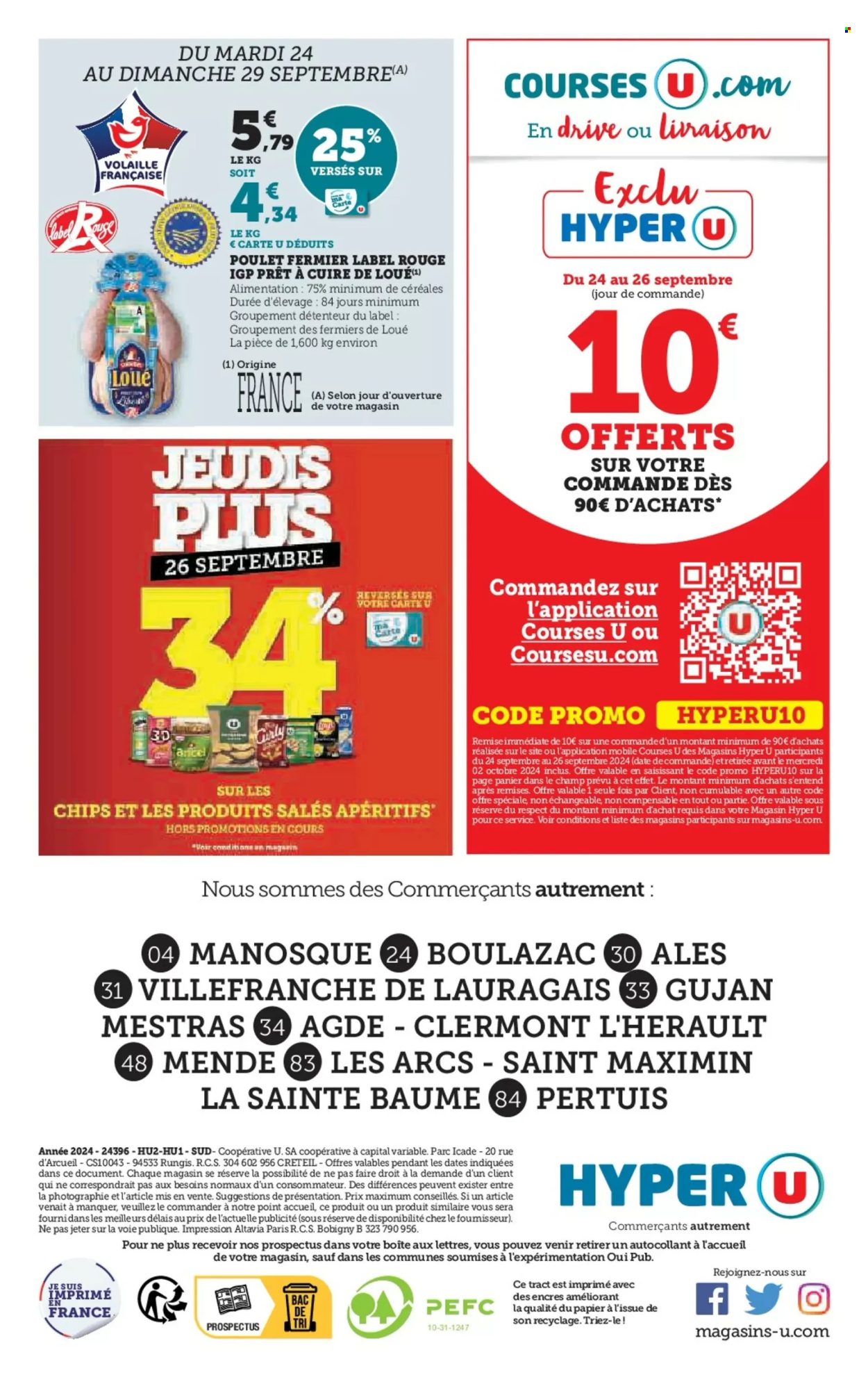 Catalogue HYPER U - 24/09/2024 - 06/10/2024. Page 24
