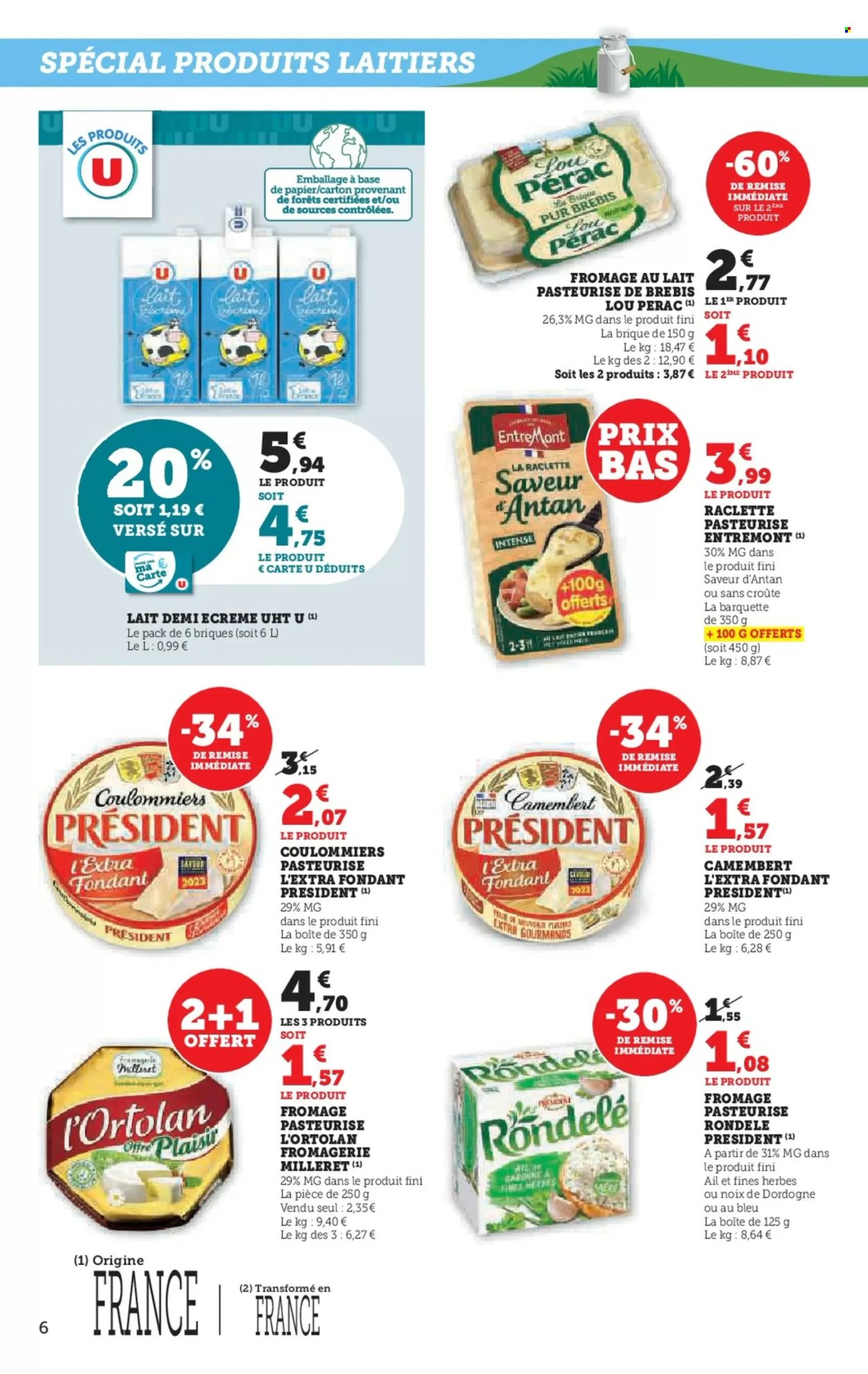 Catalogue SUPER U - 24/09/2024 - 06/10/2024. Page 6
