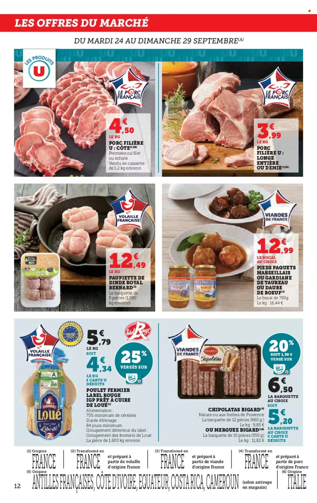Catalogue SUPER U - 24/09/2024 - 06/10/2024. Page 12
