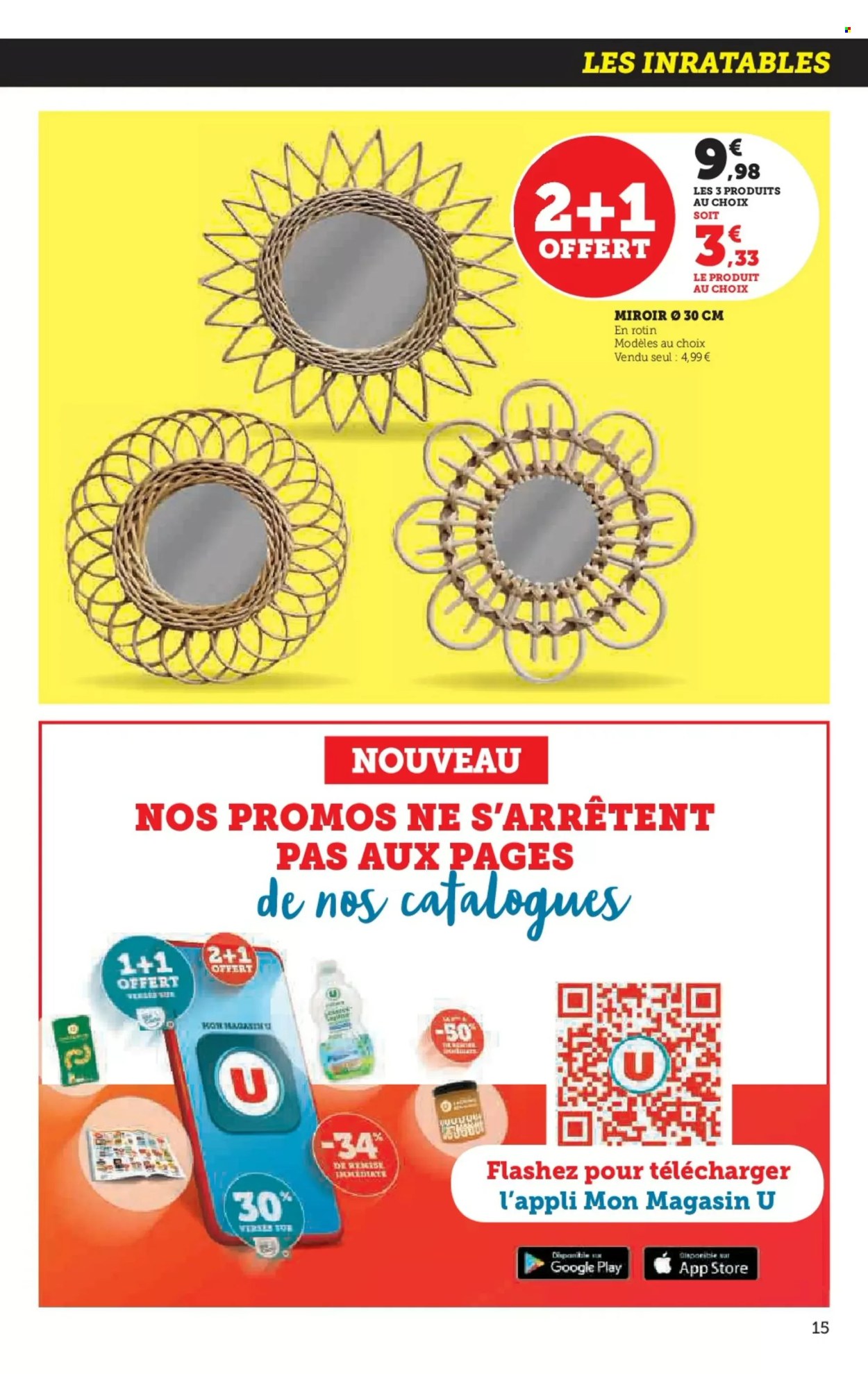 Catalogue SUPER U - 24/09/2024 - 06/10/2024. Page 15