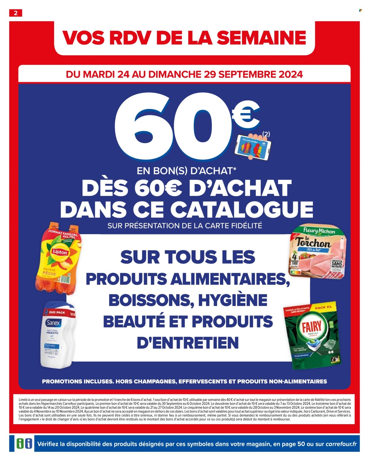 Catalogue Carrefour Hypermarchés - 24/09/2024 - 07/10/2024. Page 4