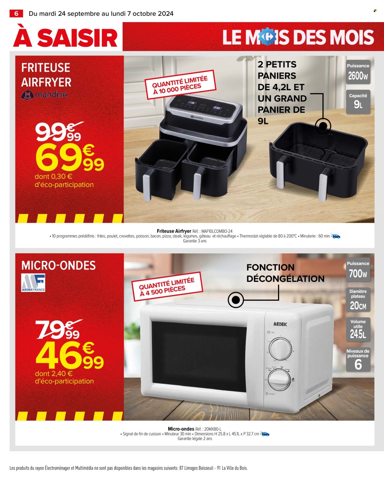 Catalogue Carrefour Hypermarchés - 24/09/2024 - 07/10/2024. Page 8