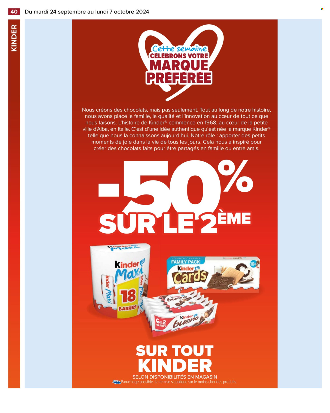 Catalogue Carrefour Hypermarchés - 24/09/2024 - 07/10/2024. Page 42