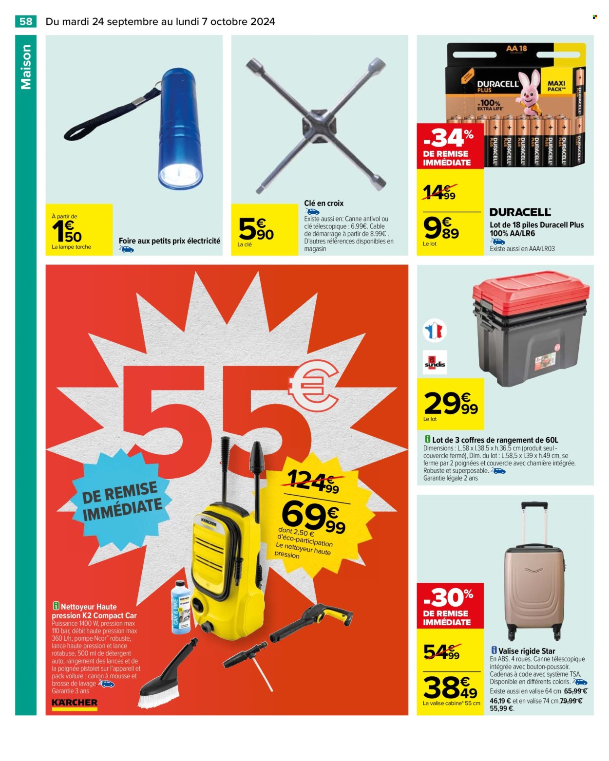 Catalogue Carrefour Hypermarchés - 24/09/2024 - 07/10/2024. Page 60