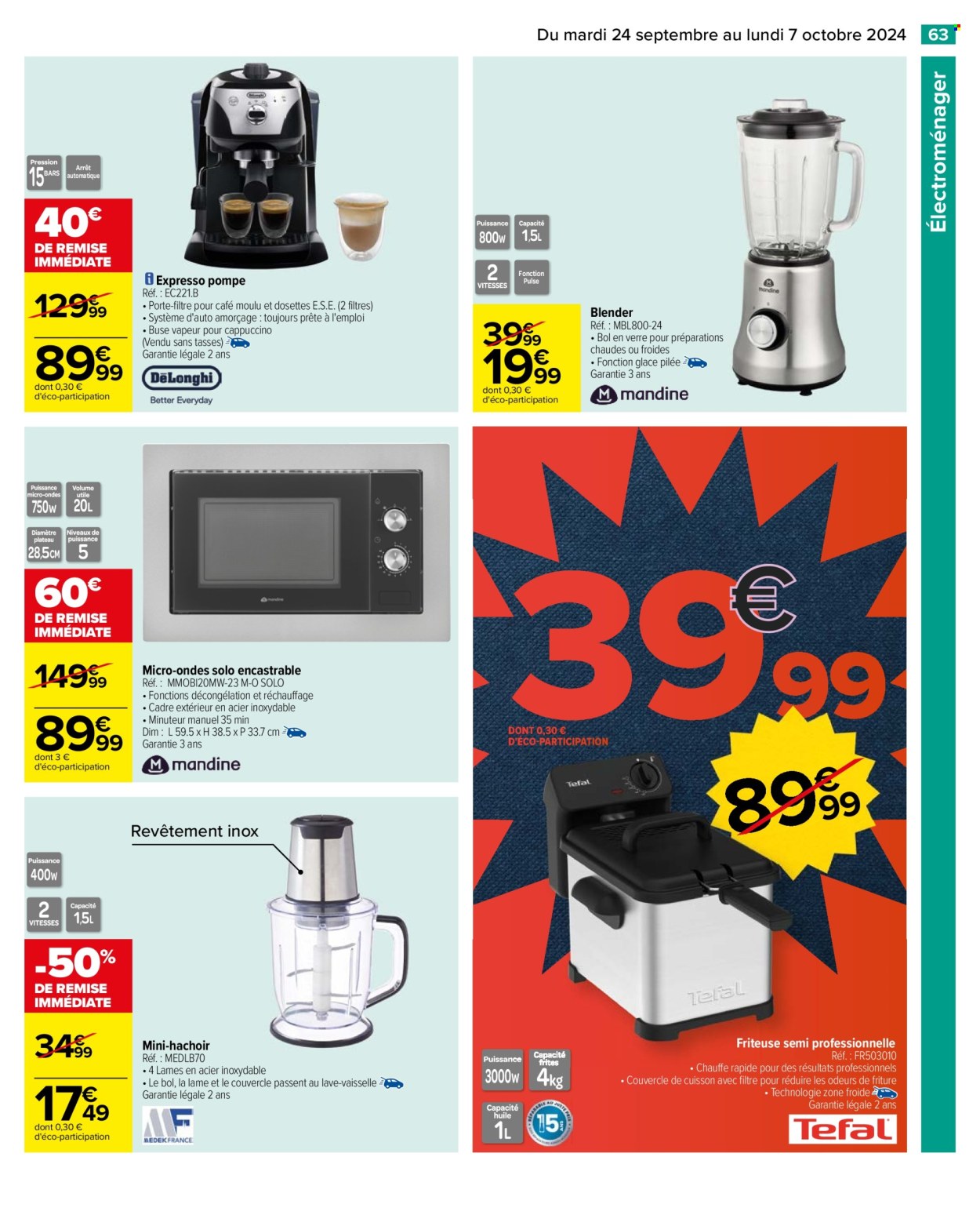 Catalogue Carrefour Hypermarchés - 24/09/2024 - 07/10/2024. Page 65