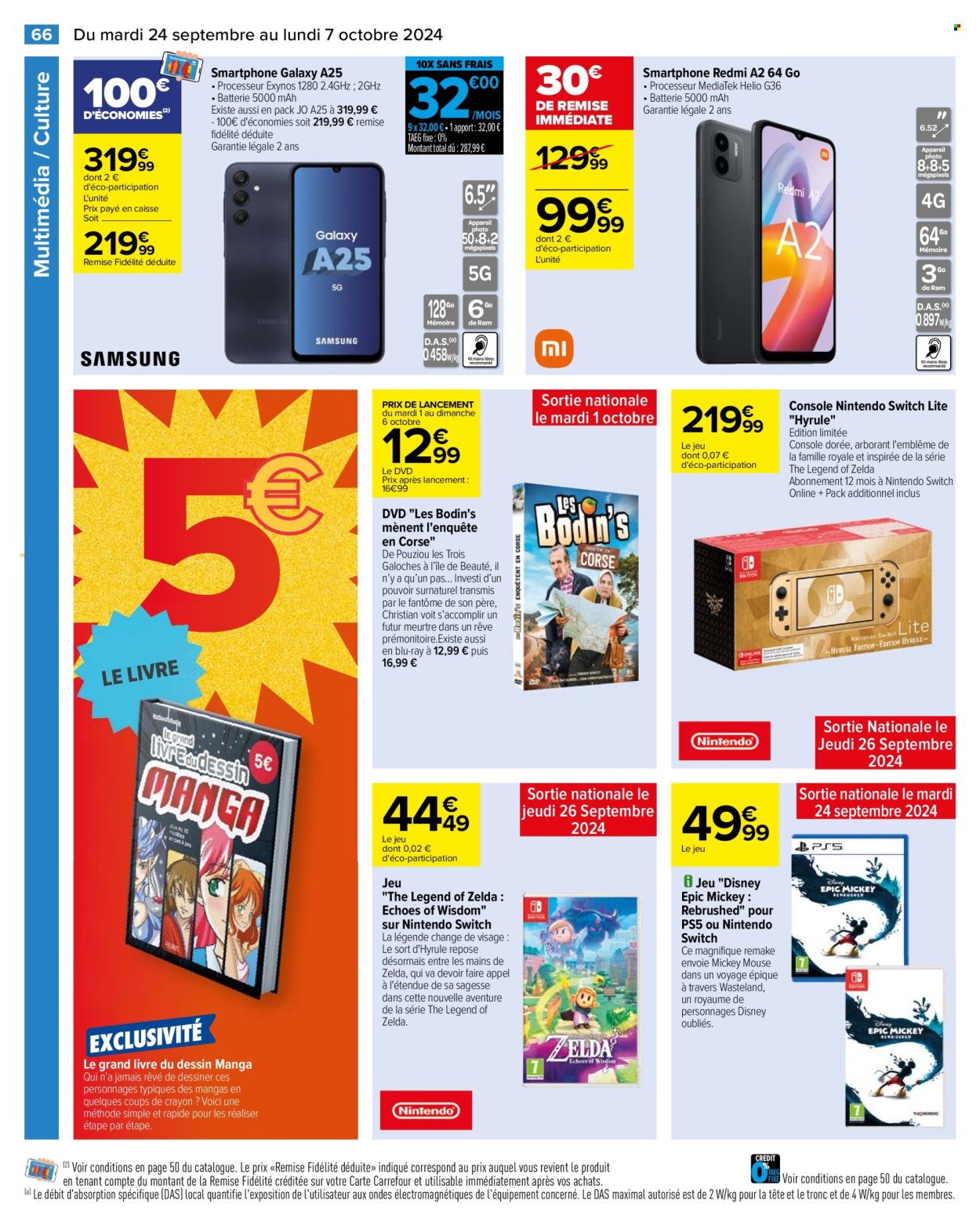Catalogue Carrefour Hypermarchés - 24/09/2024 - 07/10/2024. Page 68