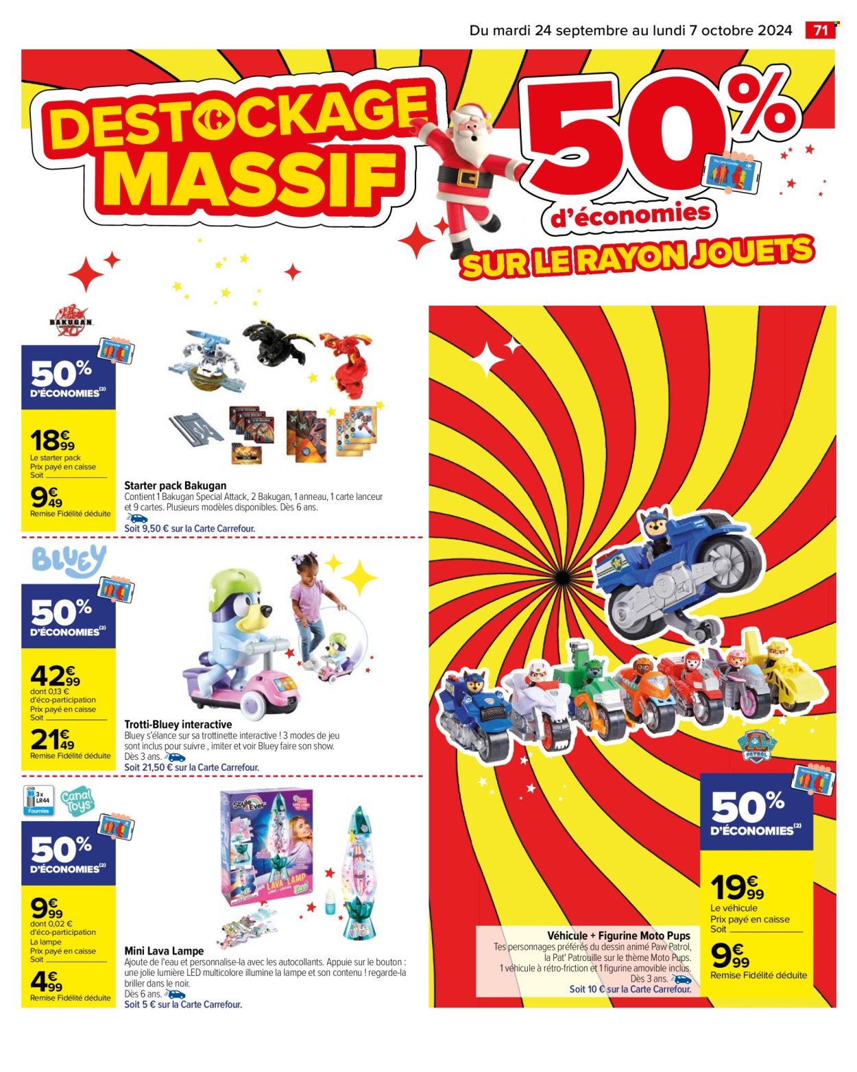 Catalogue Carrefour Hypermarchés - 24/09/2024 - 07/10/2024. Page 73