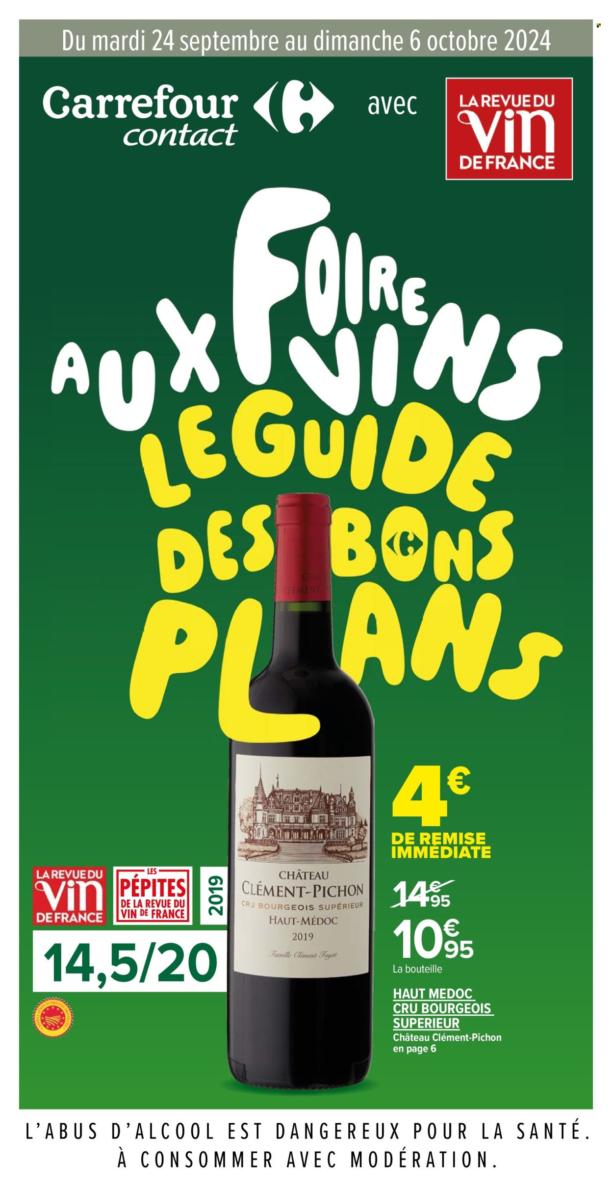 Catalogue Carrefour Contact - 24/09/2024 - 06/10/2024. Page 1