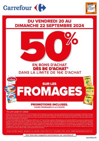 Catalogue Carrefour Hypermarchés - 20/09/2024 - 22/09/2024.