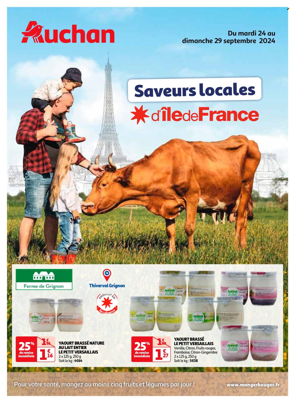 Catalogue Auchan - 24/09/2024 - 29/09/2024. Page 1