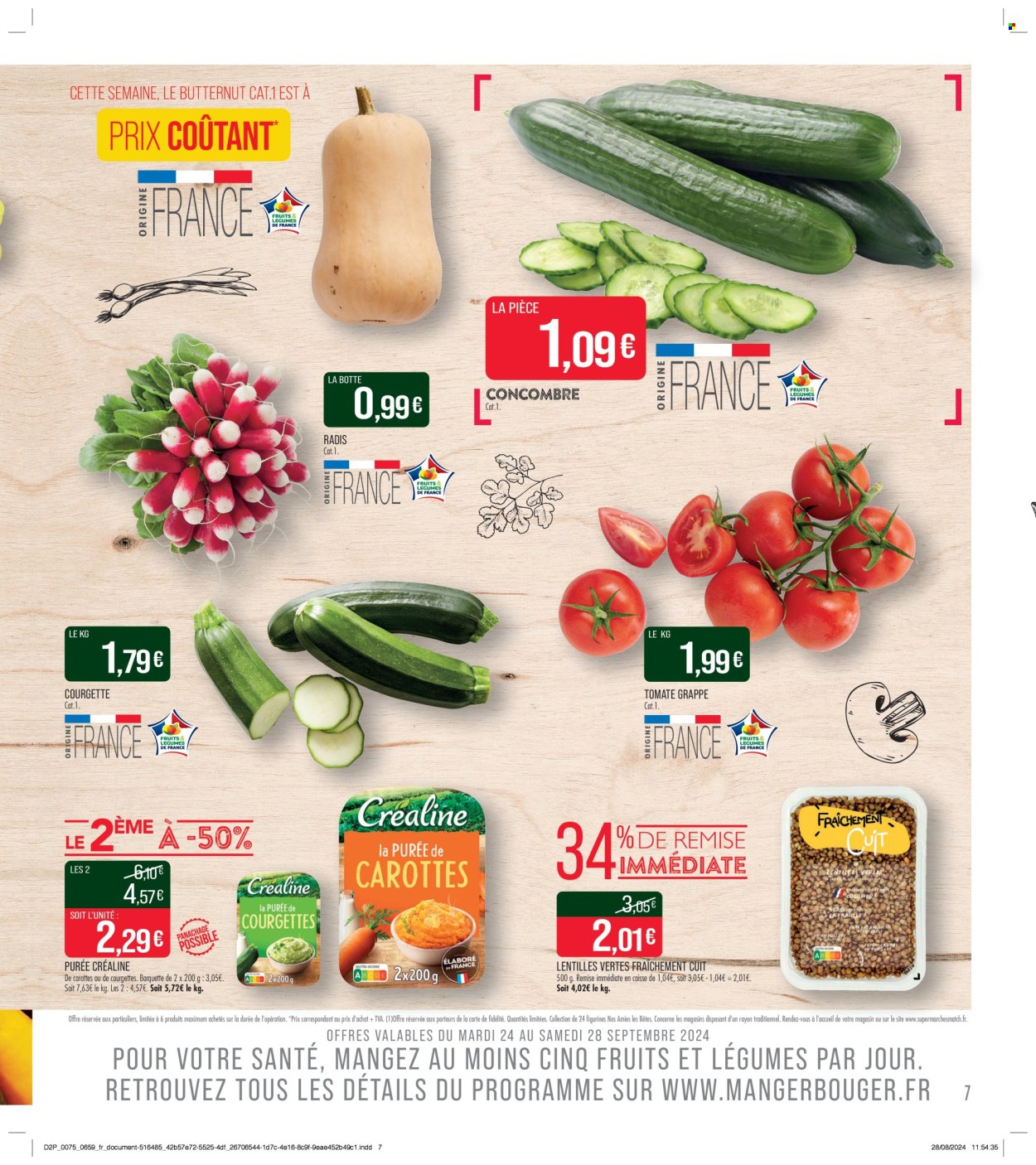 Catalogue Supermarché Match - 24/09/2024 - 06/10/2024. Page 7