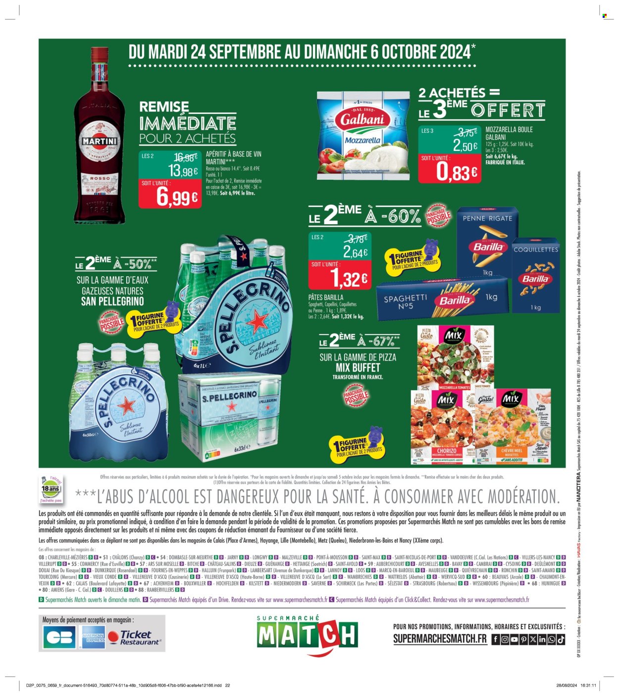 Catalogue Supermarché Match - 24/09/2024 - 06/10/2024. Page 22