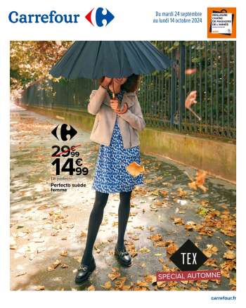 Catalogue Carrefour Hypermarchés - 24/09/2024 - 14/10/2024.
