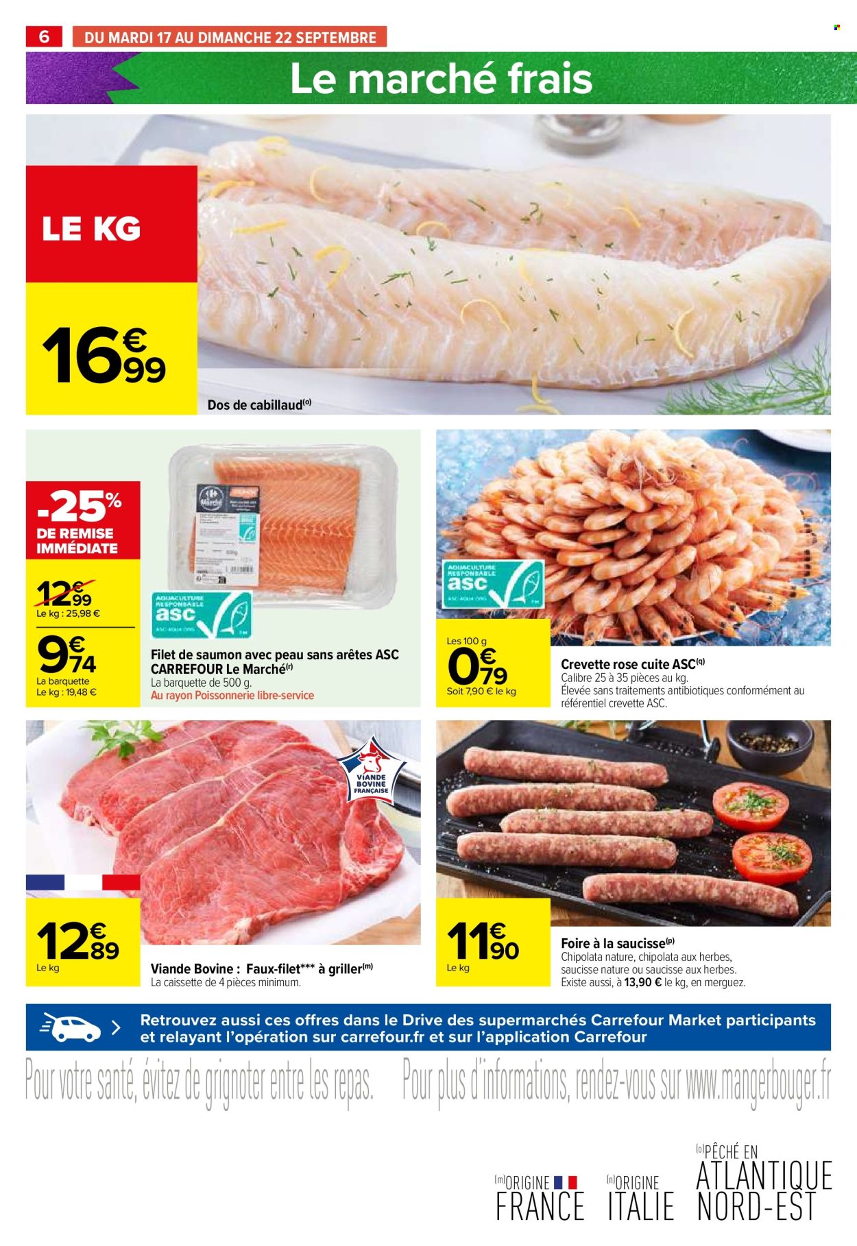 Catalogue Carrefour Market - 20/09/2024 - 29/10/2024. Page 6