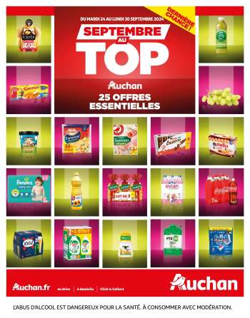 Catalogue Auchan - 24/09/2024 - 30/09/2024.