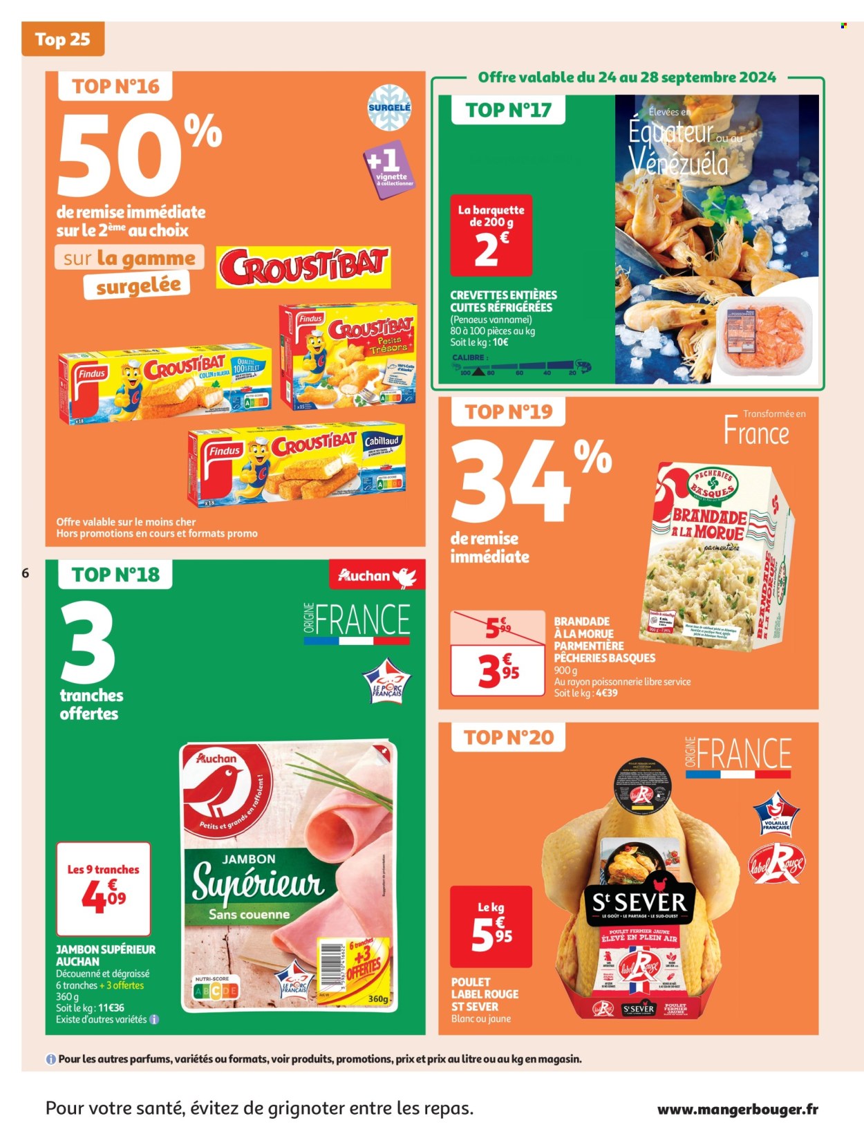 Catalogue Auchan - 24/09/2024 - 06/10/2024. Page 6
